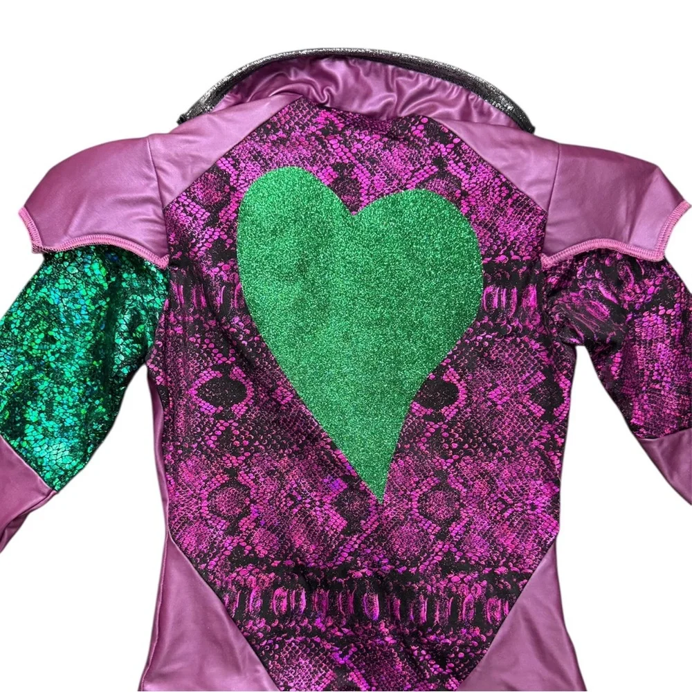 A Wish Come True Mal Descendants Costume Purple Green IMC Dance